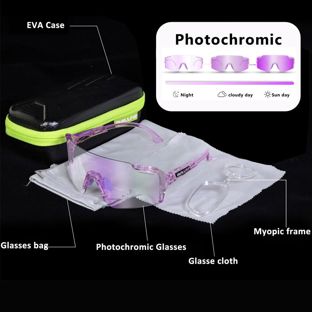 Cycling Glasses Photochromic Sunglasses Men Women MTB UV400 Riding Bike Road Eyewear Running Driving Sports Bike Bicycle Goggles