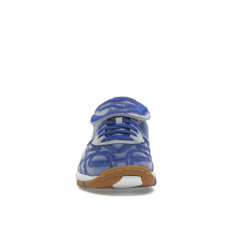 KidSuper x Puma King Indoor Dart Blue Unisex Sneakers Grey-Fog 401180-01