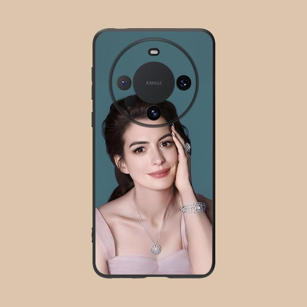 

Чехол для мобильного телефона Anne Hathaway для Huawei Mate 60 50 40 30 20 10 Pro Plus Lite E 5G Цветной печатный чехол Чехол для мобильных телефонов Huawei Mate 10 Lite