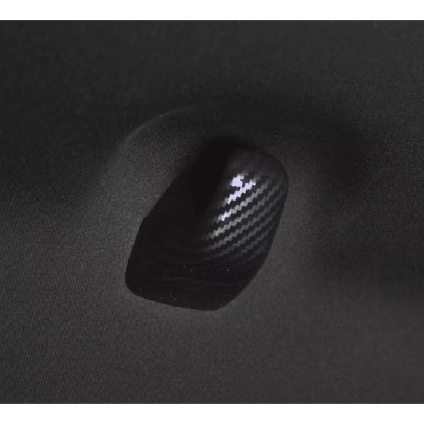 Carbon Fiber Style Rear Ceiling Roof Hook Cover Trim For Dodge Challenger 2015+