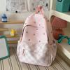 Schoolbag new Korean ins high value fresh sweet relaxation star backpack junior high school students lightweight backpack