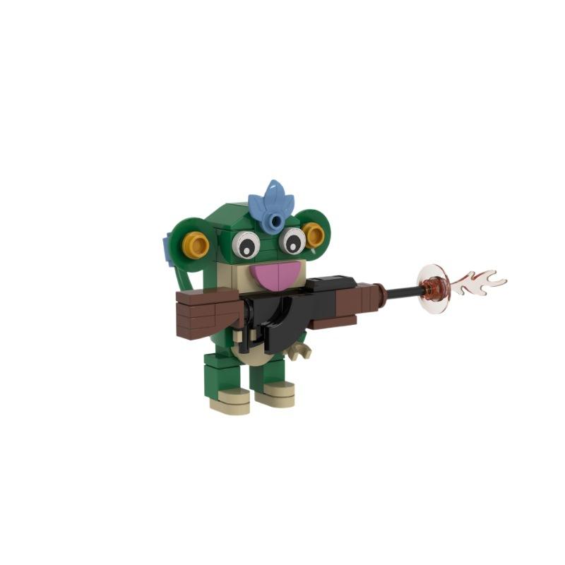 Palworld Series Model Building Block Figurines of Phantom Beast Palu