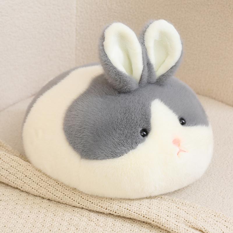 Kawaii Cat Plush Toy Cow Plushie Throw Pillow Soft Pig Stuffed Doll Toy Home Decoration for Friends Birthday Gift