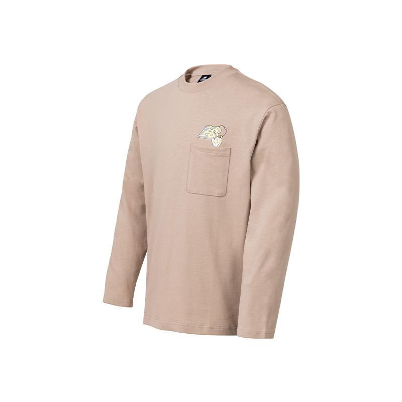 New Balance Long Sleeved T Shirt Men s AMT33350-BNN M