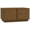 814422 vidaXL Coffee Table Honey Brown 80x50x40 Cm Solid Pine Wood