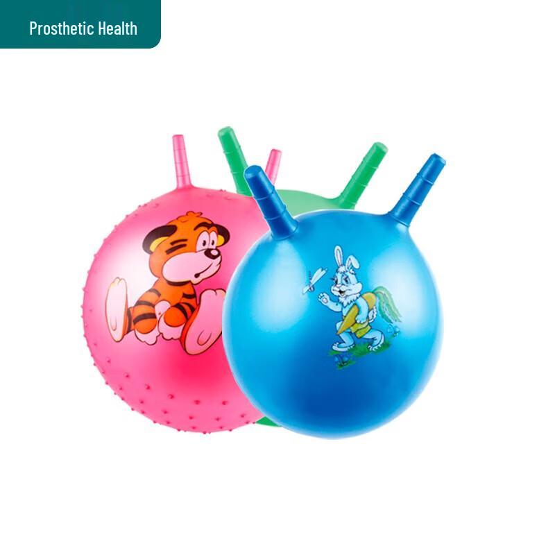 Прыгучий йога-мяч Huijun с рогами козы