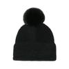 Wool hat women's solid color light plate imitation mink plush warm cold hat waffle plaid knitted hat women
