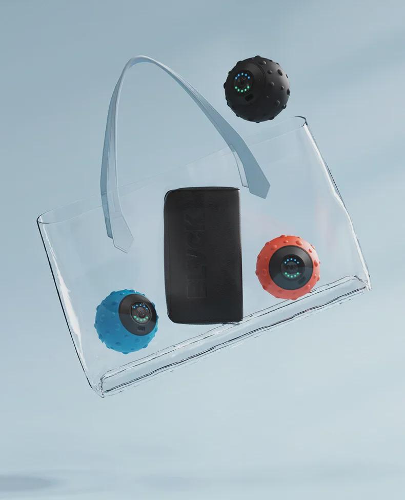 Electric Vibrating Massage Ball for Muscle Relaxation and Fitness