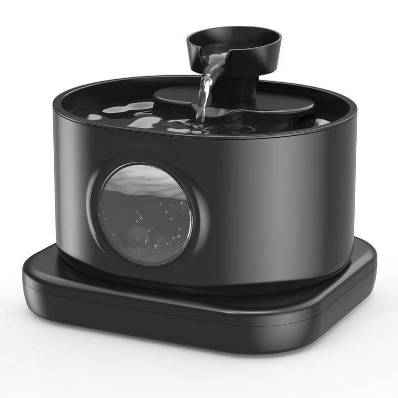 Cordless Rechargeable Pet Drinking Fountain 4L Stainless Steel Automatic Water Bowl Dispenser for Cat Dog Home