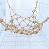 Parrot Swing Rope Birds Hanging Climbing Net Wiith Hook Hammock Birds Stand Ladder Birds Chewing Playing Gym Hamster Rabbit Toys