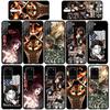 Phone Case for iPhone 17 16 15 Xiaomi Poco F8 F7 X7 X6 M8 C85 C75 C71 Redmi Note 14 13 12 11 Pro Max A4 14C 13C 15C Anime Levi Attack On Titan Cover