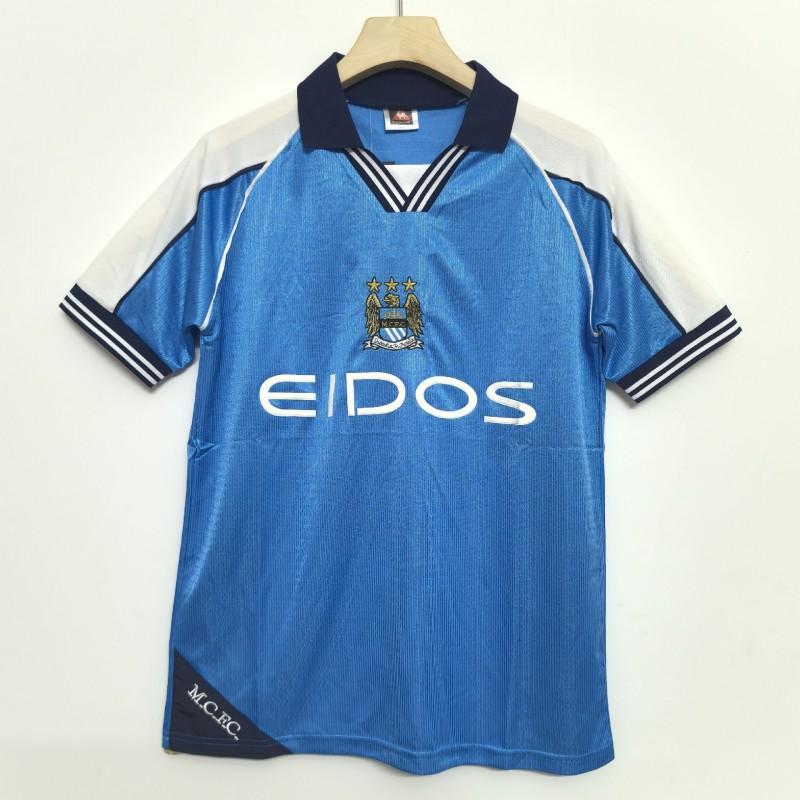 Vintage Retro Football Jersey Replica Club Match Shirt Short Sleeve Unisex Adult Winter Fall