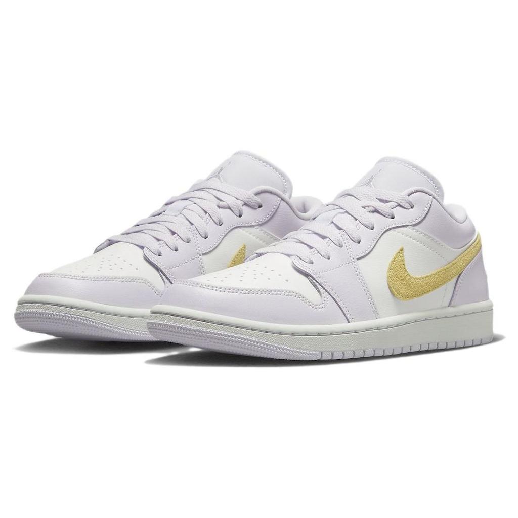 Air Jordan 1 Low Barely Grape Damen Sneaker Lila Weiß Lemon-Wash DC0774-501