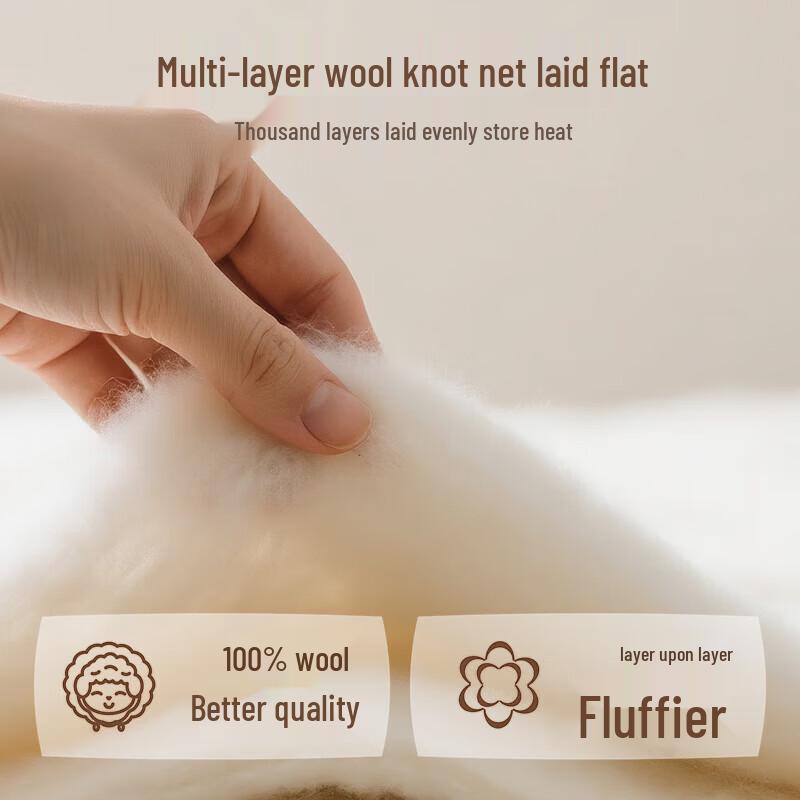 HLA 7A Antibacterial Australian Wool Quilt