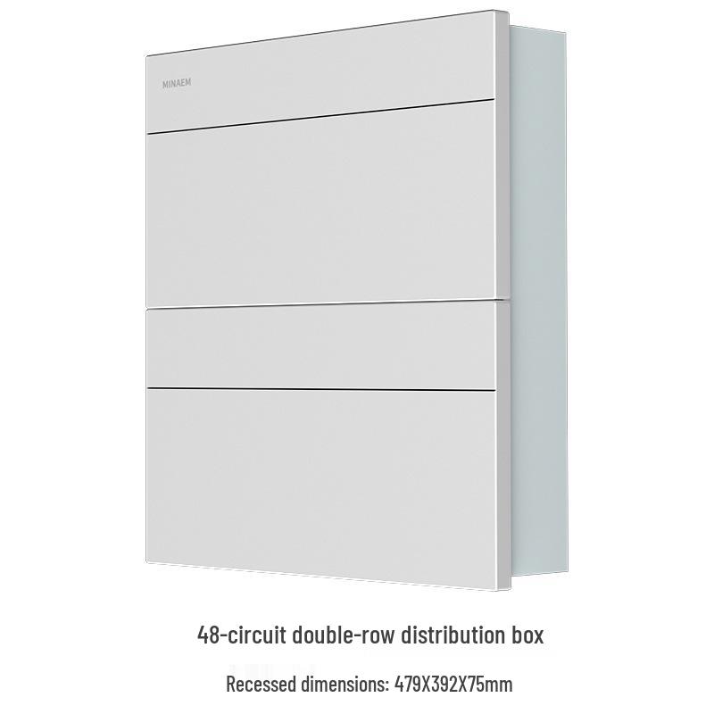 Monslang Durable Indoor 24-Slot Power Distribution Box