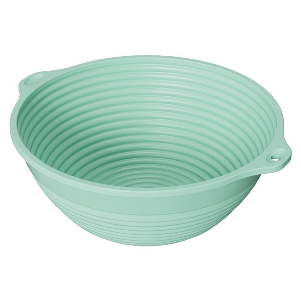 Silicone Bread Proofing Basket Round/Oval Dough Fermentation Basket Dough Proofing Bowl  Sourdough