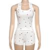 Slimming Two-Piece Knit Pajamas Set - Sexy & Elastic Hip-Wrapping Design for Homewear Fashion