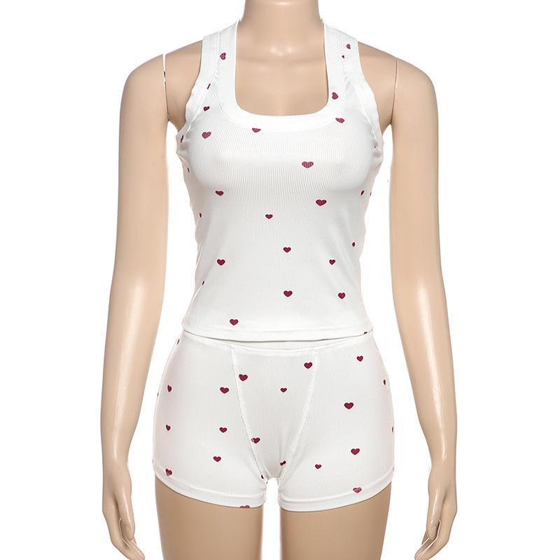 Slimming Two-Piece Knit Pajamas Set - Sexy & Elastic Hip-Wrapping Design for Homewear Fashion