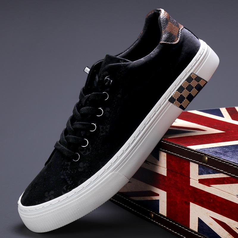 23176 Trend Low-Top Sports Canvas Shoes Men'S Breathable Casual Cloth Shoes Fashion Board Shoes