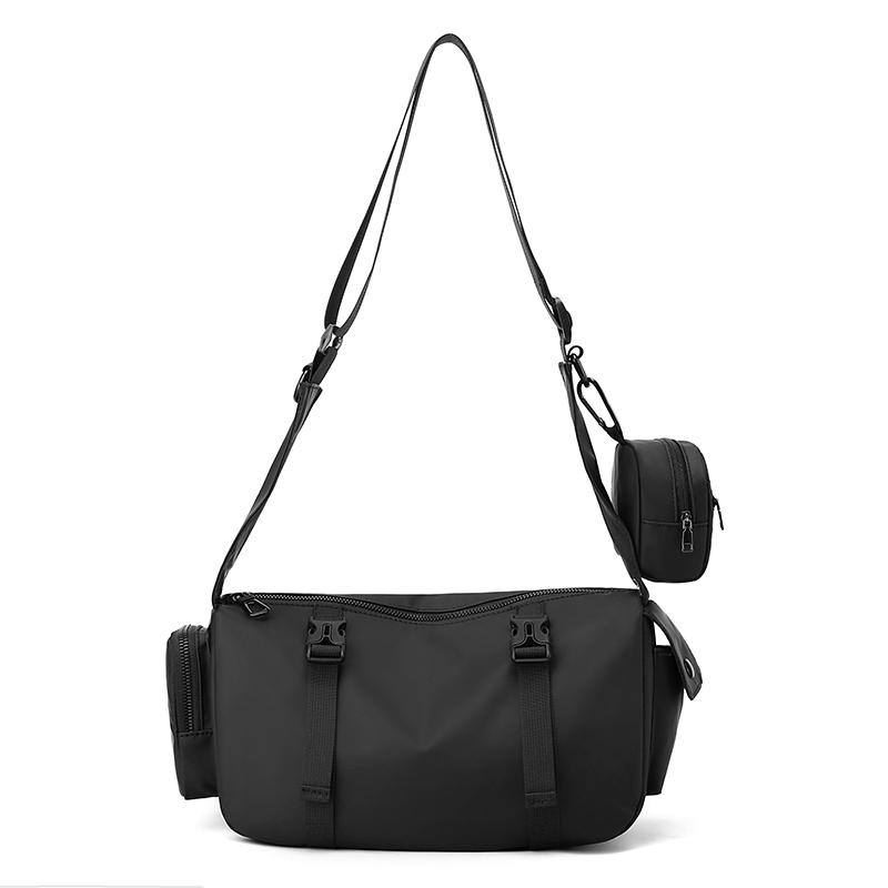 

Мужская сумка кроссбоди большой вместимости, наплечная сумка чёрный