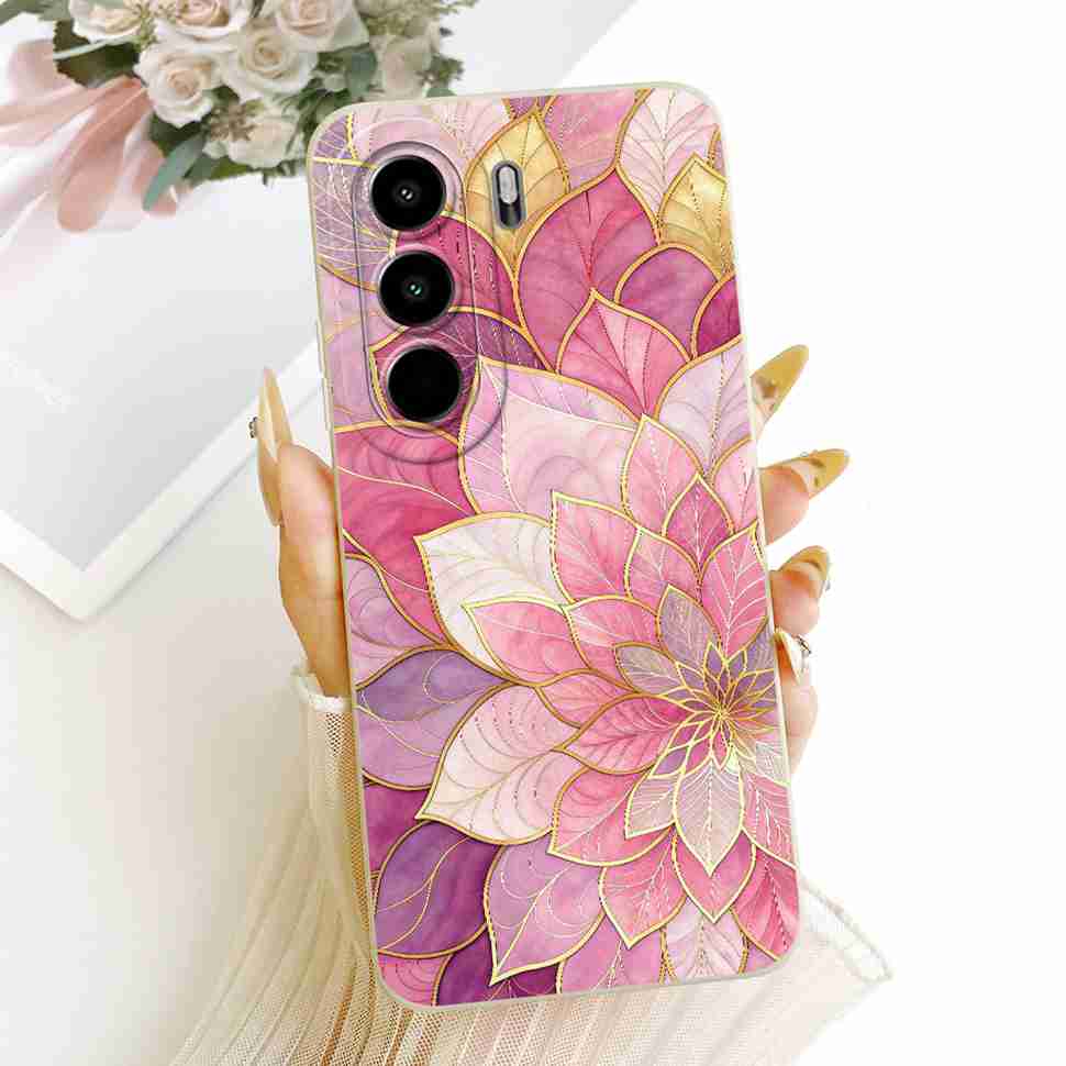 For itel Power 70 Case Summer Minimalist Style Soft Silicone Back Cover For ITEL Power 70 P673L Phone Cases Fundas
