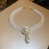 Collana di Perle con Nappa Multistrato di Alta Gamma - Design di Moda Europeo e Americano