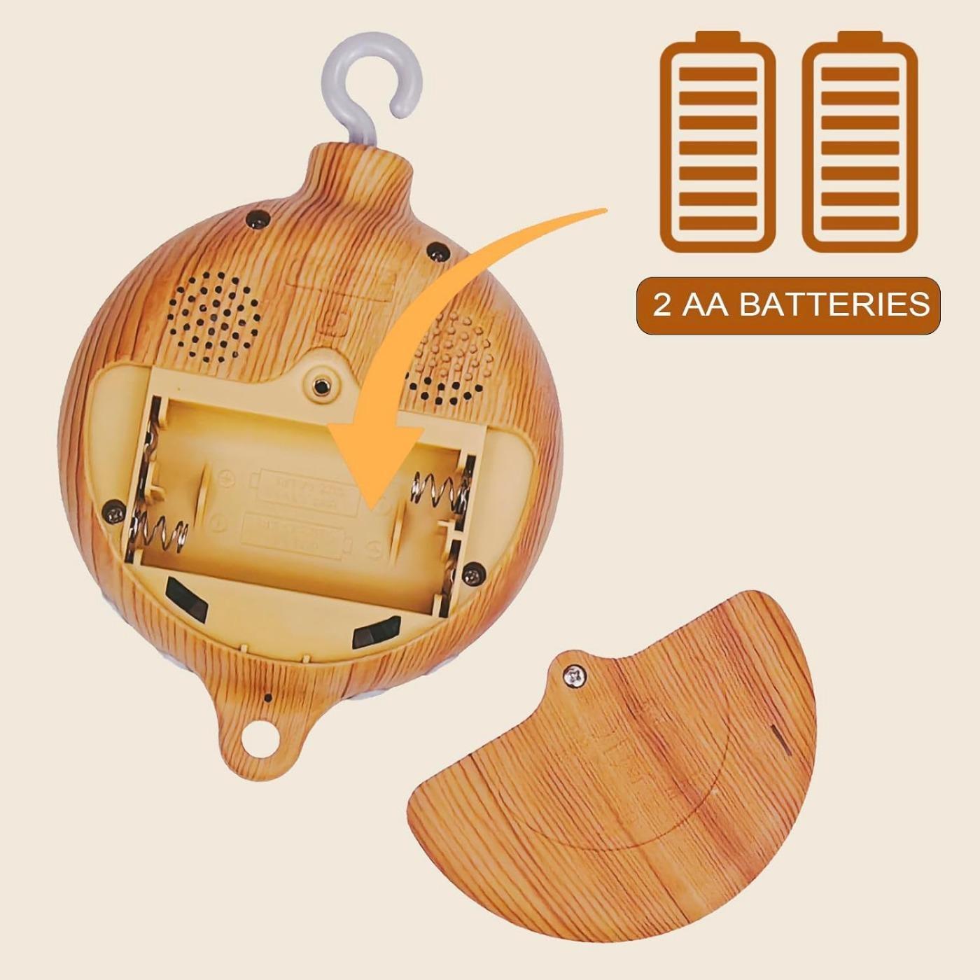 HOVCEH Baby Mobile Spieluhr - 35 Melodien Für Süße Träume