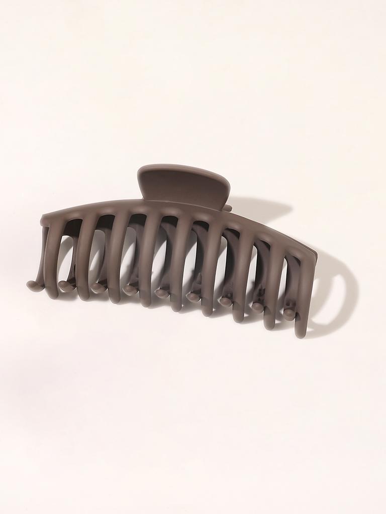Large Claw Clips For Thick Hair , Girls Big Hair Clips Claw, Matte Claw Clips, Neutral Hair Clips 4 Pack