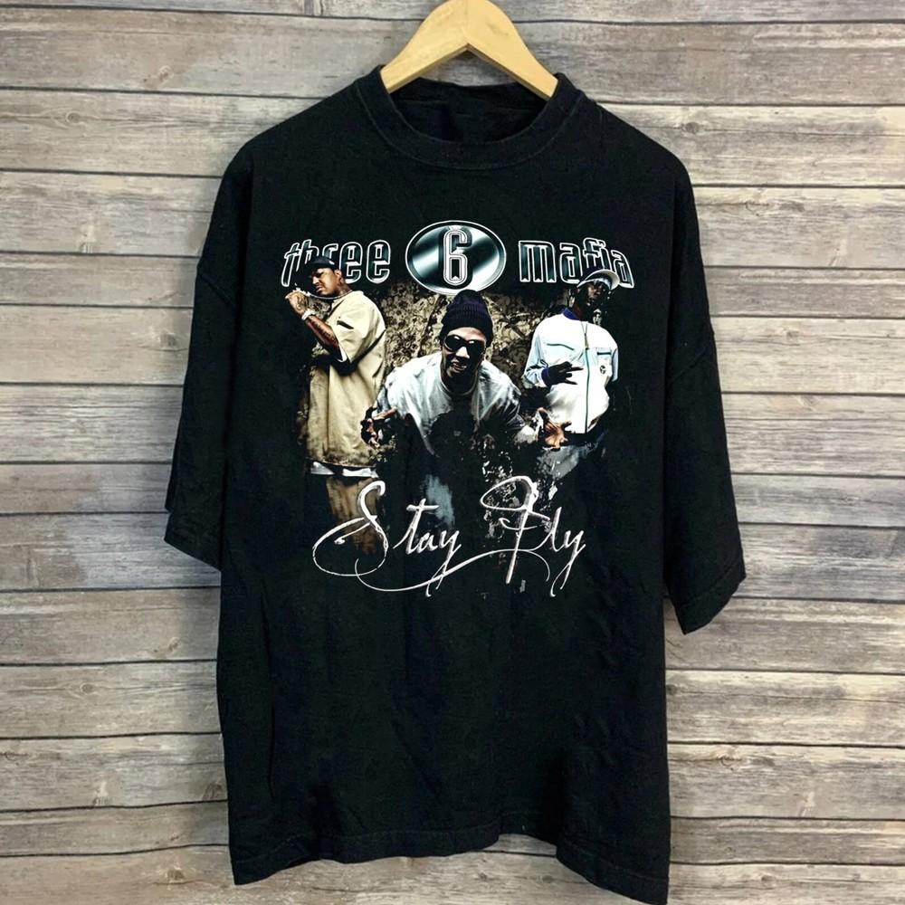 

New Popular Three 6 Mafia Shirt New Rare Unisex S-235XL Shirt PP835 Unisex T-Shirt XXXL
