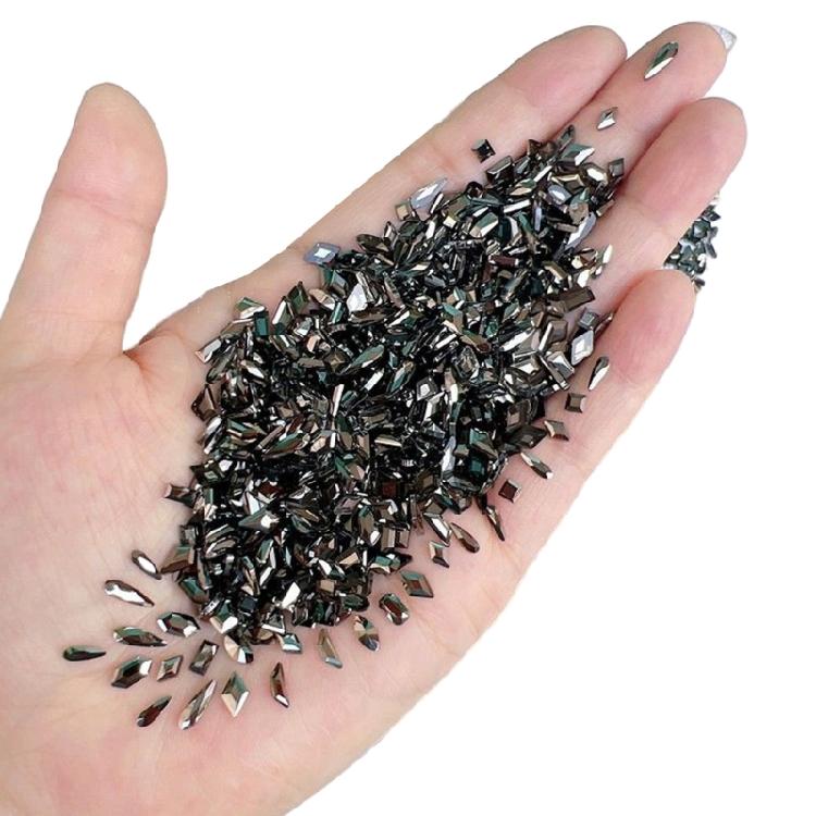 Luxury 3D Nail Art Crafts Rhinestones Charms Shiny DIY Nail Designs Crystal Gems
