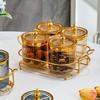 Transparent Food-Grade Plastic Storage Jars for Grains, Snacks, and Dried Goods