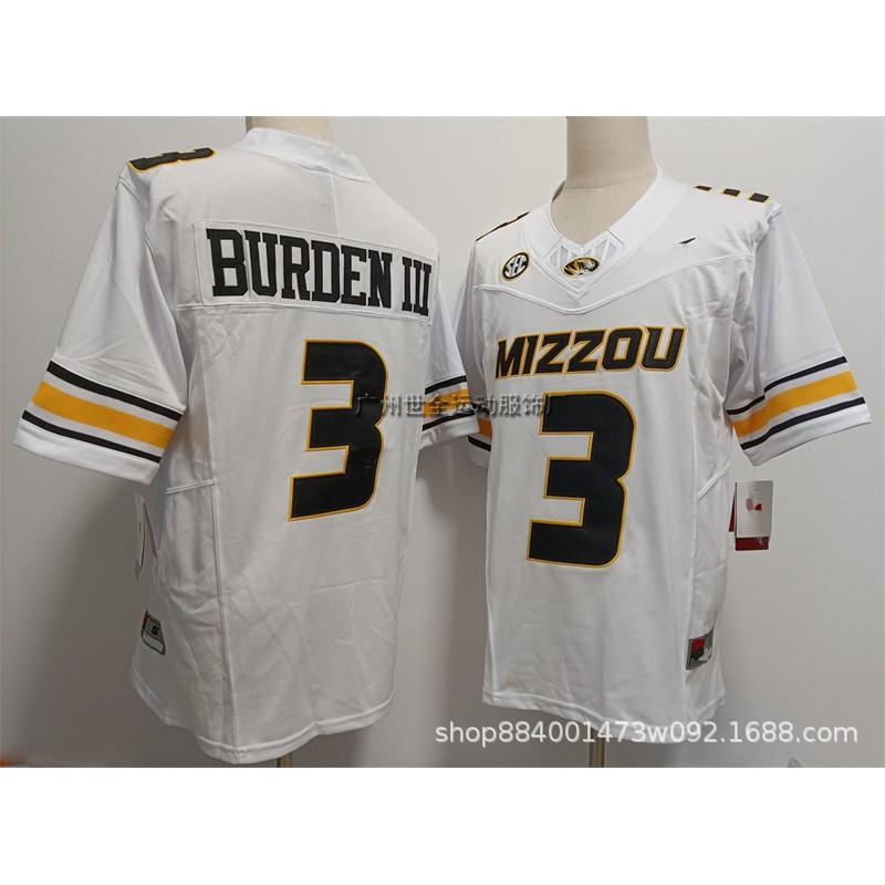 Mens College Football Jersey Huskies Missouri Tigers Embroidered Team Uniform Rugby Sports Fan Wear