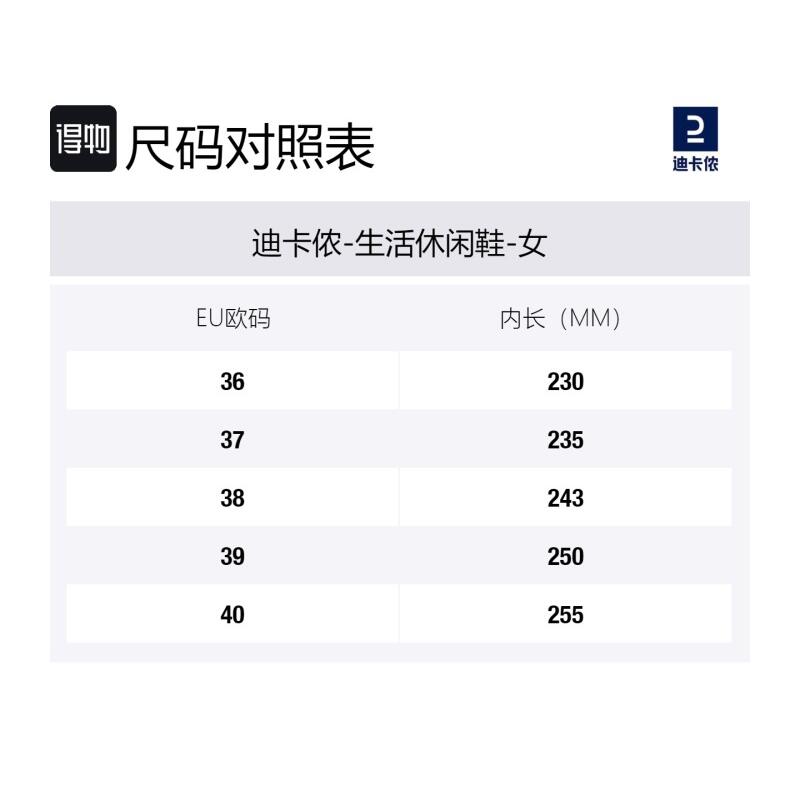 Decathlon Areeta Exotic Shock-Absorbing Abrasion Resistant Low-Top Lifestyle Casual Shoes Women's Off-White