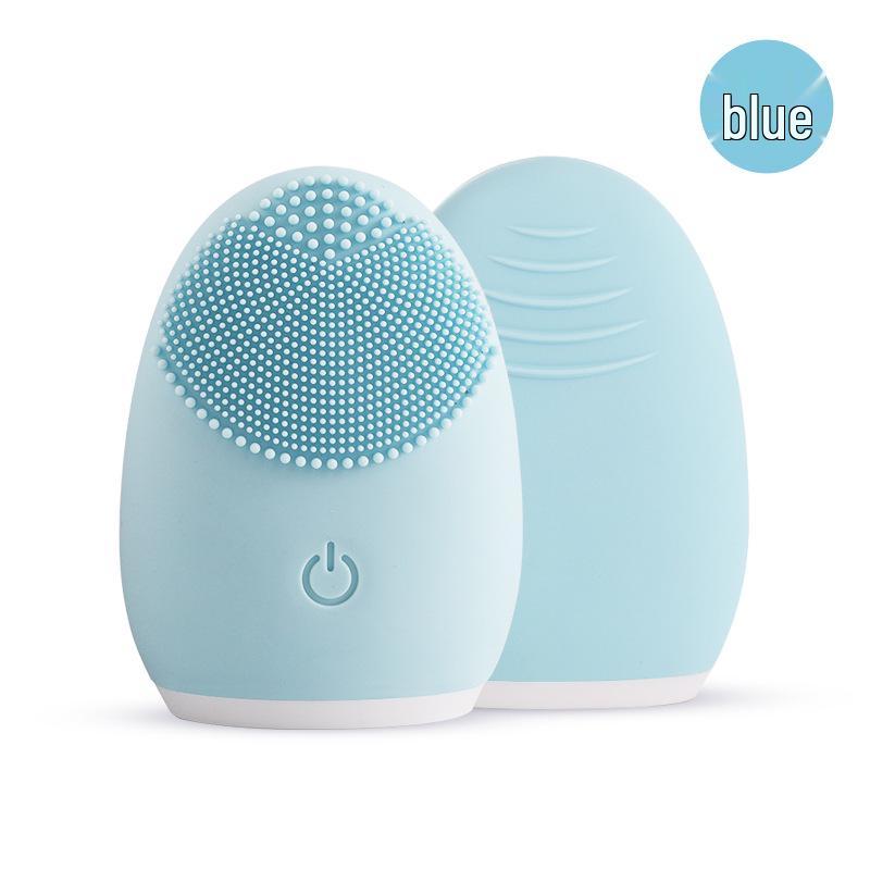 Electric Soft Silicone Facial Cleansing Brush and Makeup Remover