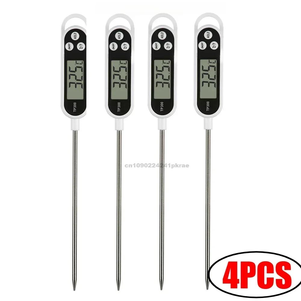 Digital Kitchen Thermometer Digital Temperature MeasuringTool for Meat Electronic Food Thermometer LCD Display Food Thermometer