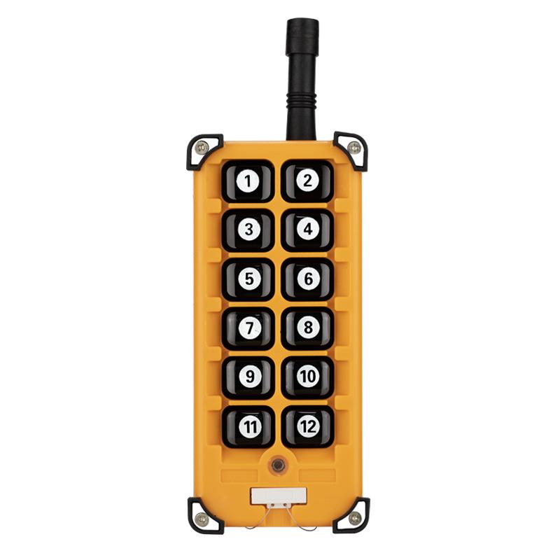 12-Channel AC220V Wireless Remote Control Switch for Industrial Equipment: Lamps, Water Pumps, Motors (with 12-Key Remote)