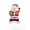 3D Standing Santa Claus Foil Balloon - Self-Standing Christmas Decoration for Xmas/New Year Parties, Family Holiday Home Decor