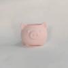 1pc 3D Printed Mini Pink Pig Flower Pot with Drainage Hole Cute Animal Succulent Planter Easter Gift for Desk Balcony Home Decor