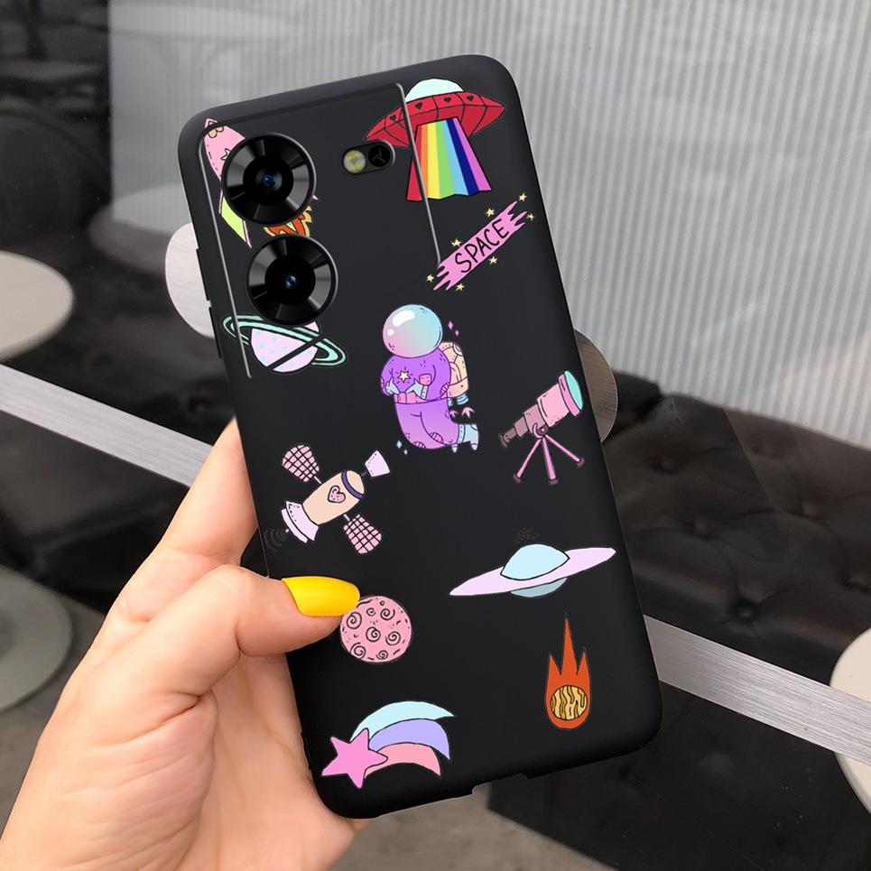 Soft Silicone Phone Case For Tecno Pova 5 POVA5 Cover 2023 New Fashion Cool Style Cartoon Design Coque Shell Soft Silicone Etui