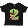 Inktastic Tractor Boy 2nd Birthday Toddler Kids Boys T-Shirt Farmer Farm Eieio Two Old Kid