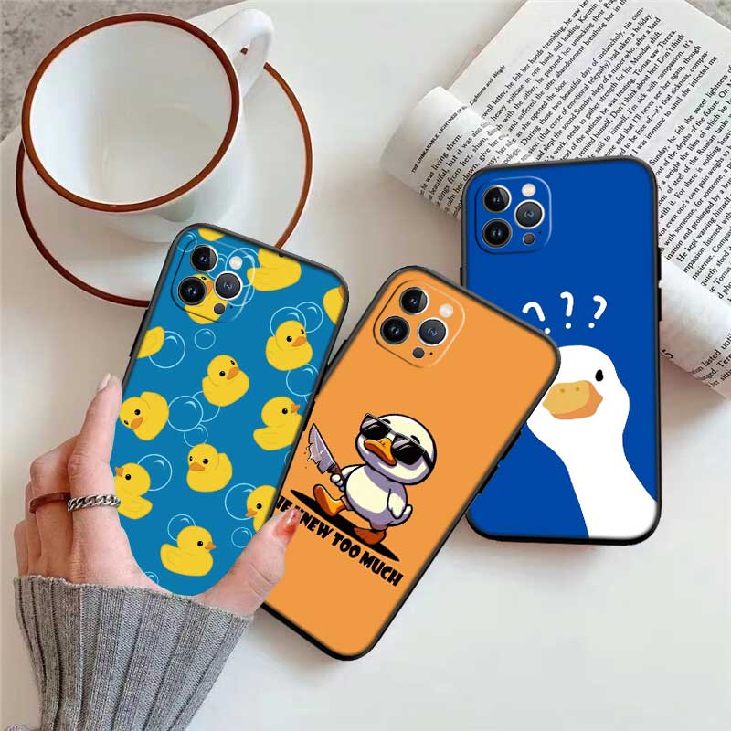 DUCK Cartoon Handyhülle für Motorola Moto Edge 60 60s 70 G86 G56 G54 E14 G04S G45 G54 G64 S30 S50 X30 X40 X50 Ultra Pro Power