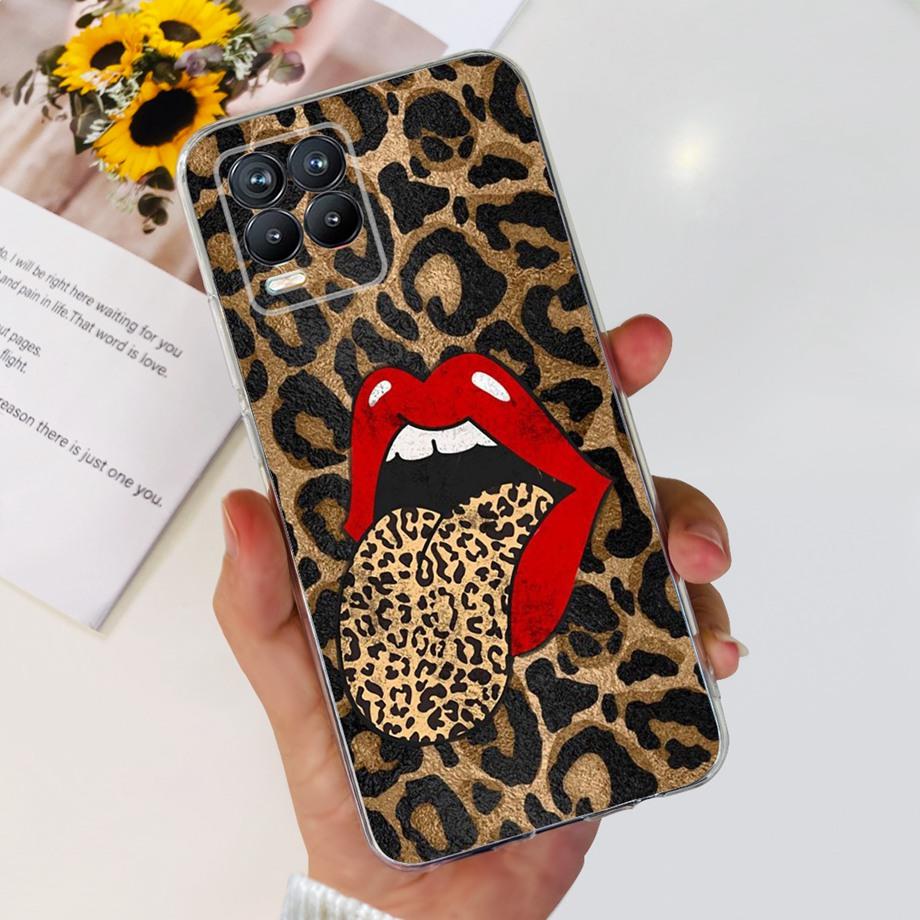 For Realme 8 8i 8Pro 4G 5G Phone Case Clear Soft TPU Silicone Back Cover Cool Cartoon Girly Bumper On Realme8 8 Pro Slim Coques