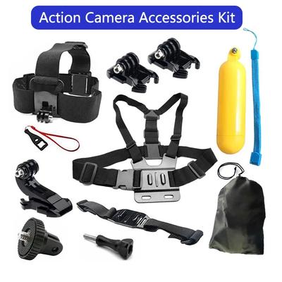 Zestaw akcesoriów do kamery Gopro Hero 12 11 10 9 Insta360 X3 ONE X2 Yi 4K SJ4000 EKEN AKASO DBPOWER Pasek do mocowania statywu Go Pro 9 Camera
