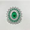 Bo Xin Yun Unisex Rhinestone Brooch - Chic, Versatile Lapel & Suit Pin
