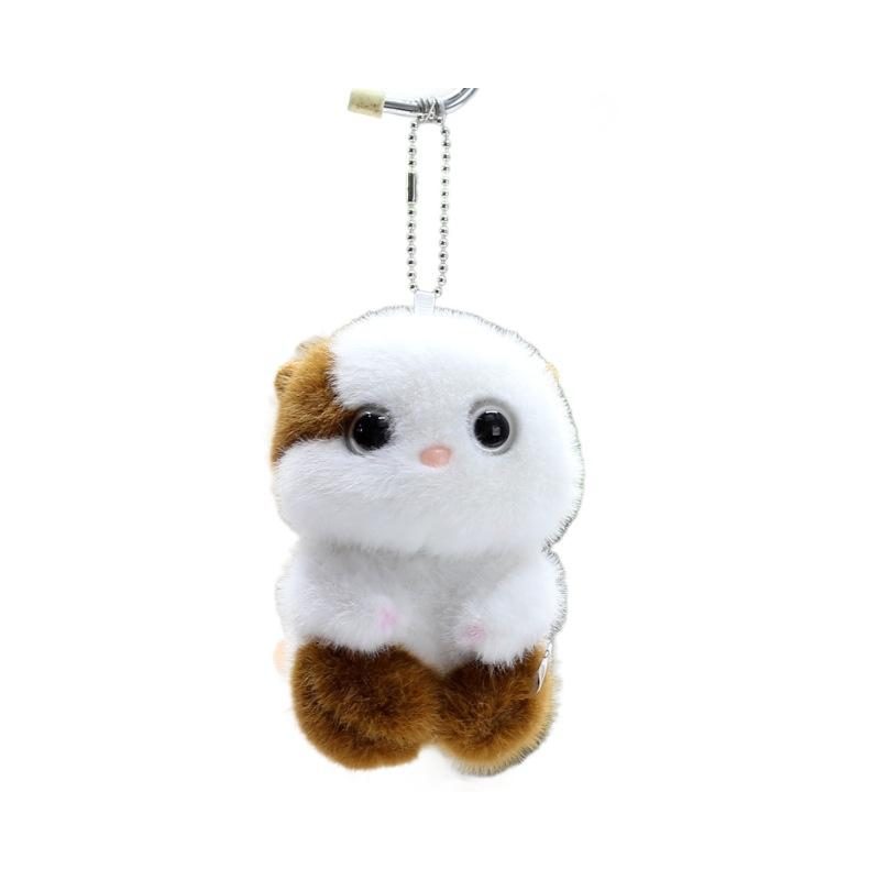 Simulation Kitten Pendant Cute Cat Doll Doll Plush Toy Rag Doll Bag Hanging Keychain