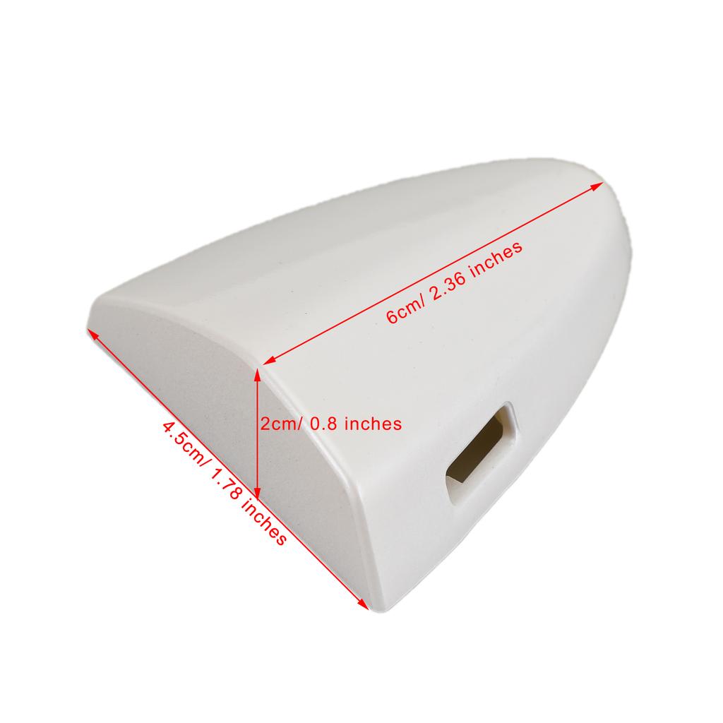 Vit Vänster Fram Ytterdörrhandtag Nyckelskyddslock 69218-53021 För Lexus IS250