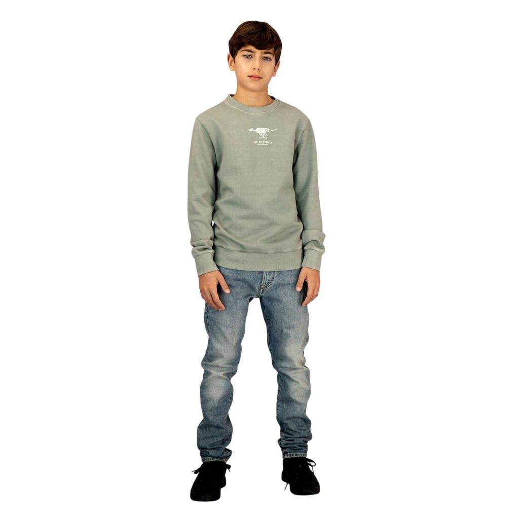 G-Star Boys Graphic Print Crew Neck Sweatshirt