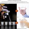 4Pcs/Set Stainless Steel Glass Set Outdoor Small Glasses Set Travel Picnic Cup Set 30/70/170Ml