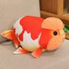 Peluche Pesce Rosso Ranchu con Morbido Peluche Corto per Bambini e Collezionisti
