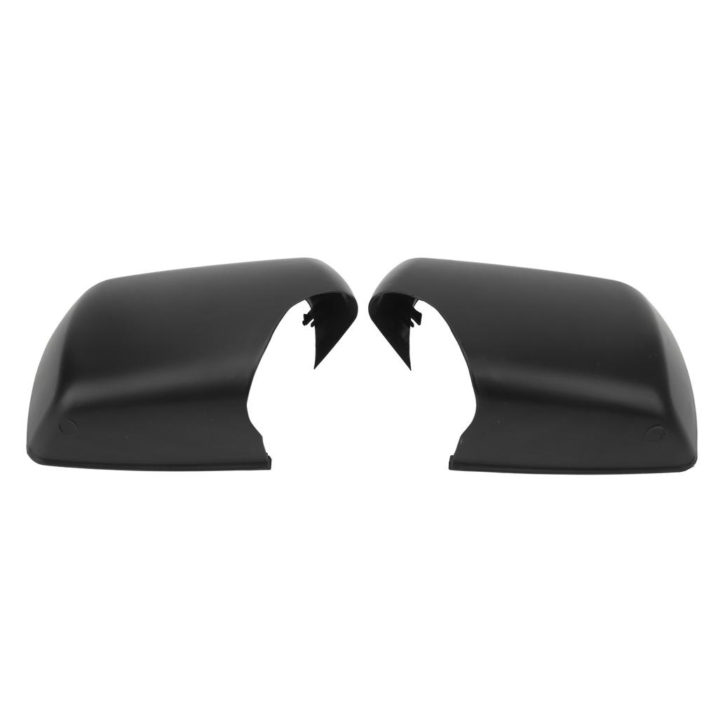 2 Stück Seitenspiegelkappen 51168256321 Türspiegelkappe Kappe Glänzend Schwarz Ersatz für X5 E53